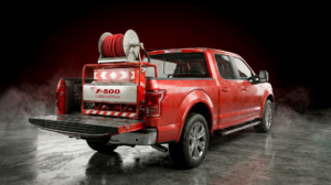 F-500 EA CASS Skid Unit in Truck Bed
